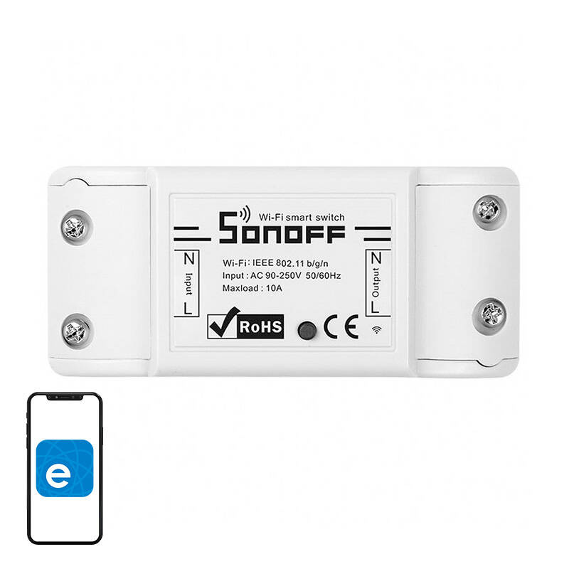 Sonoff Basic R2 WiFi viedais slēdzis (JAUNS)