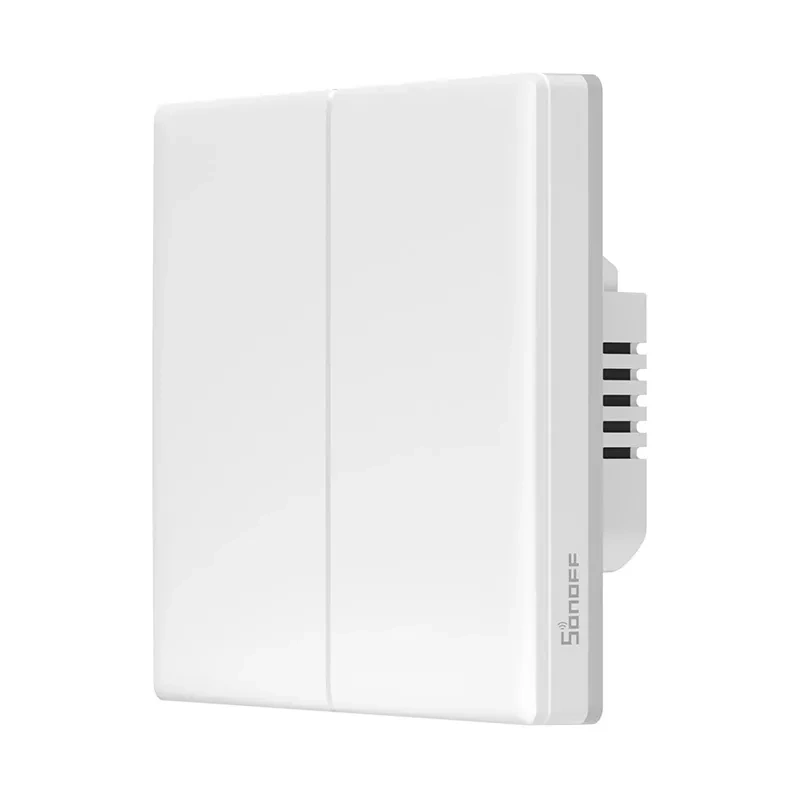 Vieds WiFi pieskārienu sienas slēdzis Sonoff TX T5 2C (2 kanāli)