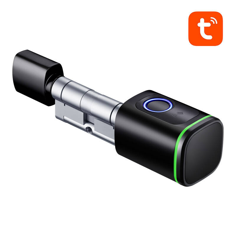 Avatto SDL-S1-B90 90 mm digitālais slēdzenes cilindrs, melns