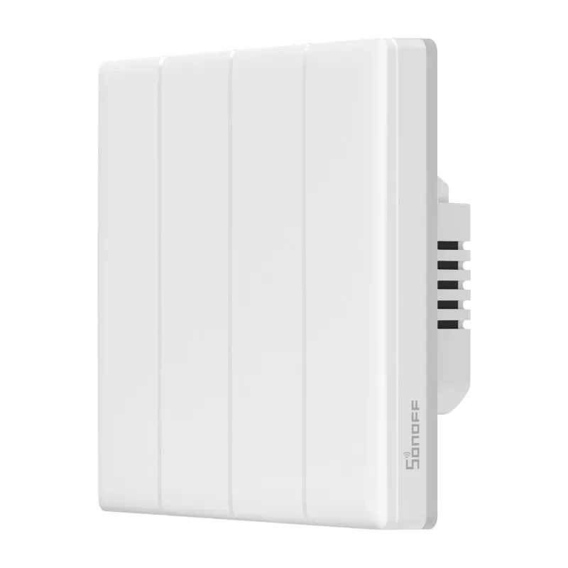 Vieds WiFi pieskārienu sienas slēdzis Sonoff TX T5 4C (4 kanāli)