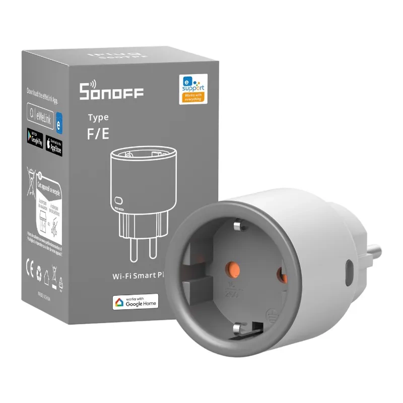 Viedā WiFi rozete Sonoff S60TPF