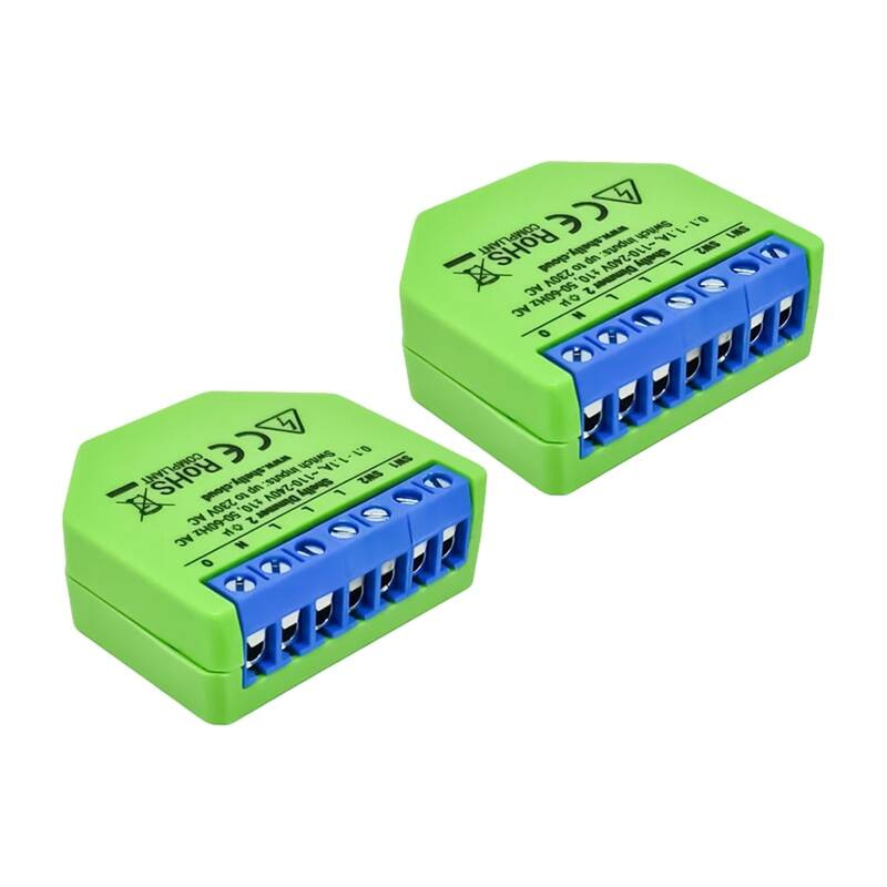 Shelly Drimmer 2 – 2 apgaismojuma kontrolieru komplekts, 230 V, WiFi