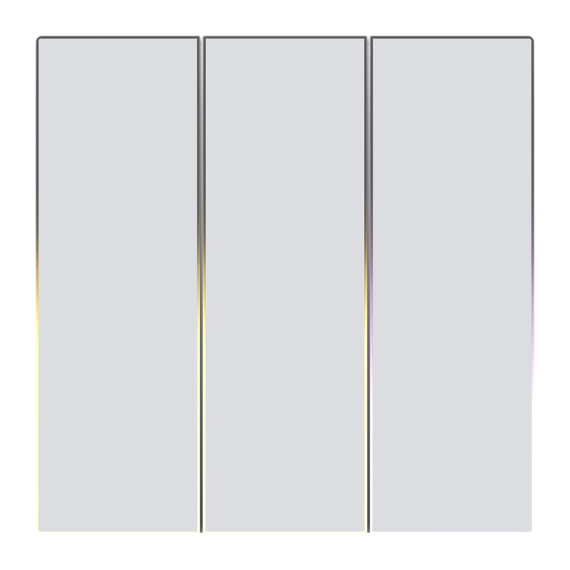 ZigBee skārienjūtīgais gaismas slēdzis Avatto TS60-EU-W3 Triple TUYA (balts).