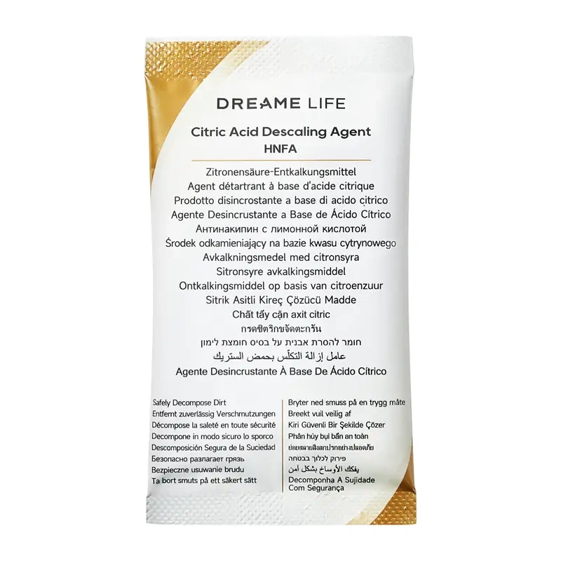 Kaļķu noņemšanas šķīdums Dreame N20 Steam, 12 x 20 g