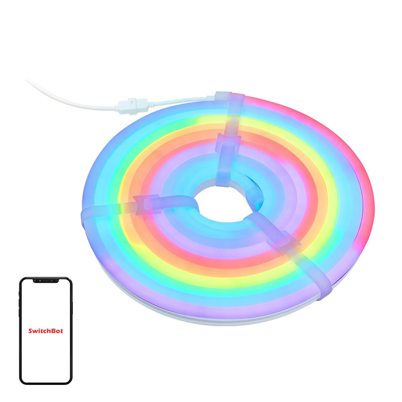 Sznur LED viedā SWITCHBOT Neon stiepļu gaismas virve